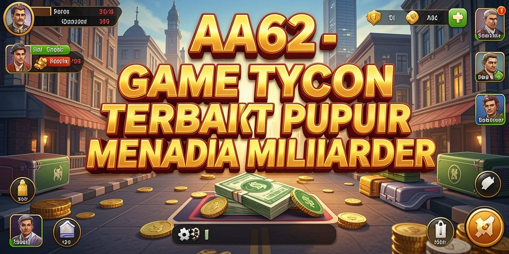 Screenshot gameplay menunjukkan aktivitas mengelola bisnis Tycoon.