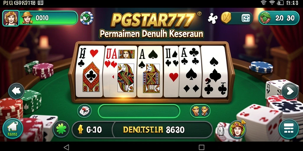 Tampilan gameplay seru dari PGSTAR777 yang membuat penasaran.